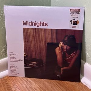 SIGNED Taylor Swift Midnights Blood Moon Edition Vinyl UNOPENED - OFFERS WELCOME